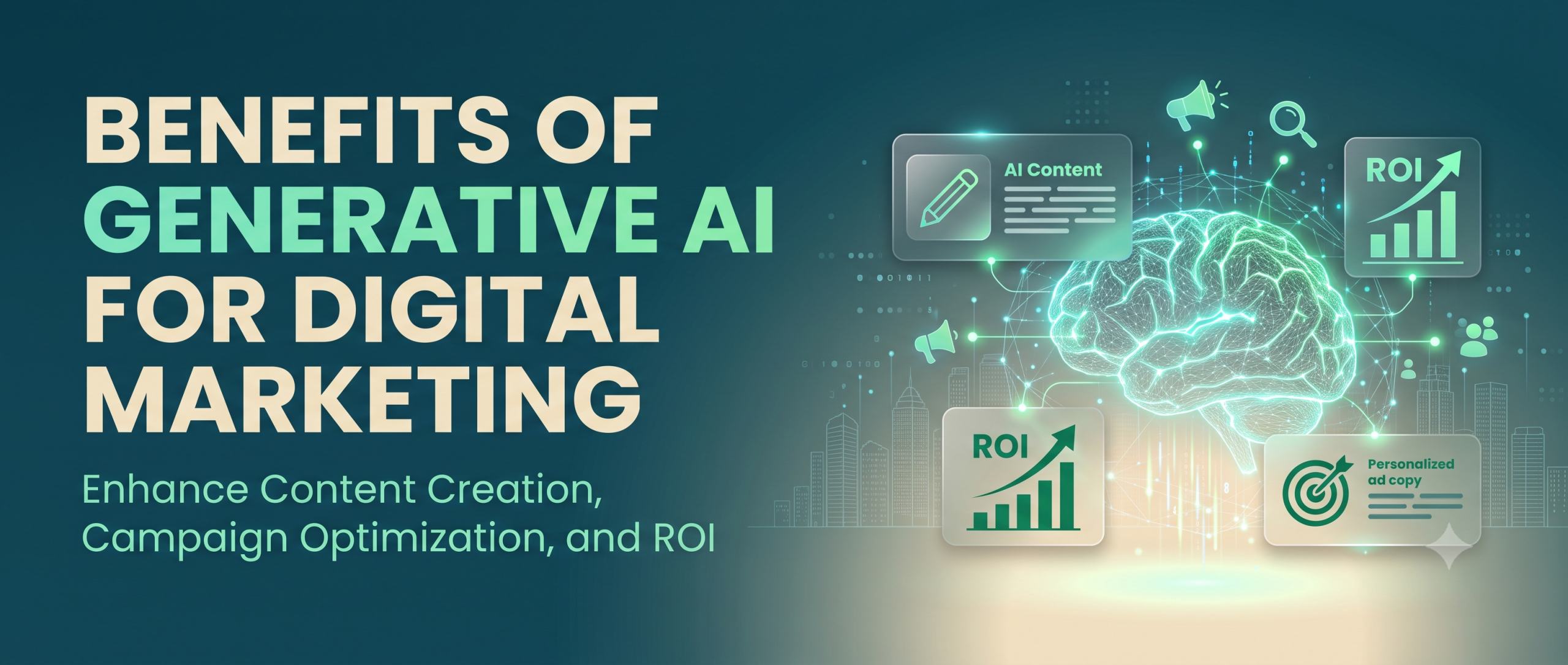Benefits of Generative AI for Digital Marketing